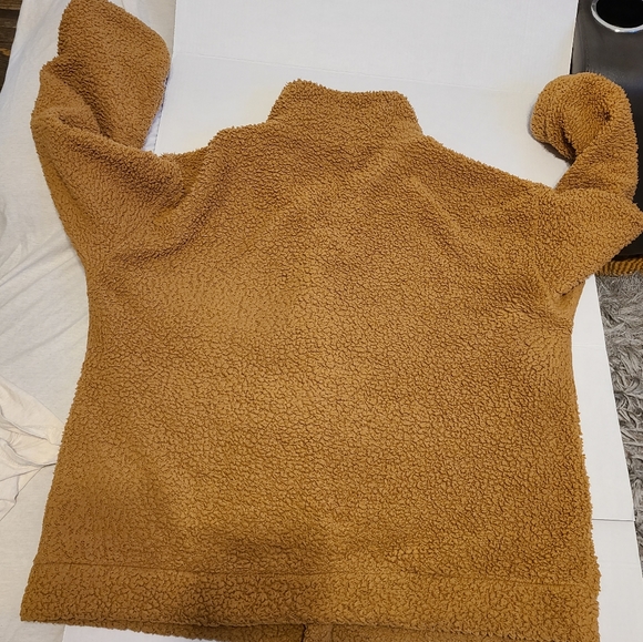 COPY - Plus Size Spring Sherpa Teddy Jacket Size Women 3X - Picture 8 of 12